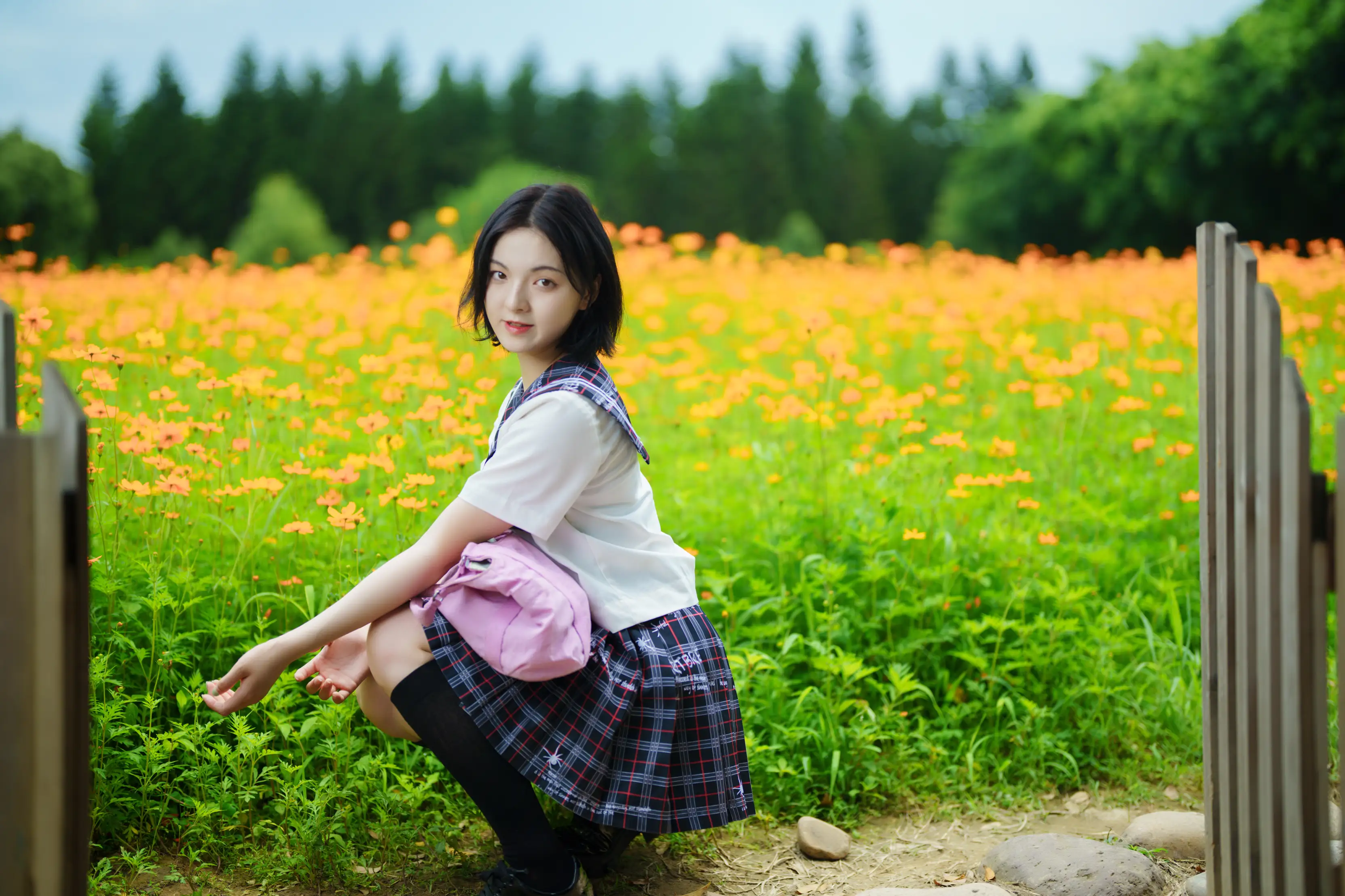 [YITUYU] 2021.11.12 Vol.441 – JK girl in the flower field dudu#[51P]-27