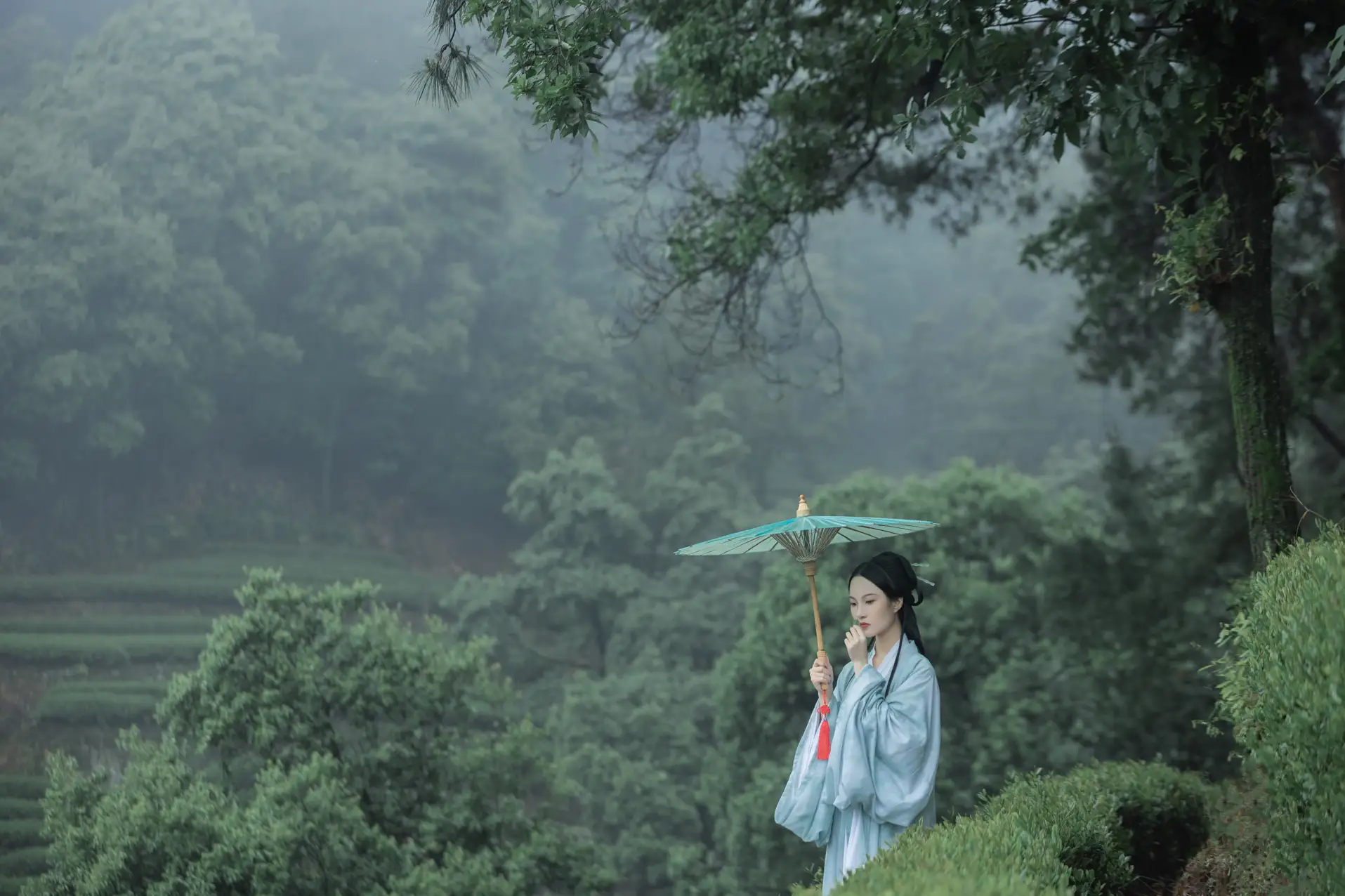 [YITUYU] 2022.07.05 Vol.1384 – New Rain in the Empty Mountain Shen Yunxiao#[42P]-6